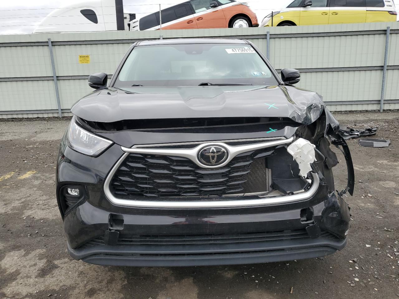 2022 TOYOTA HIGHLANDER L VIN:5TDBZRBH0NS174967