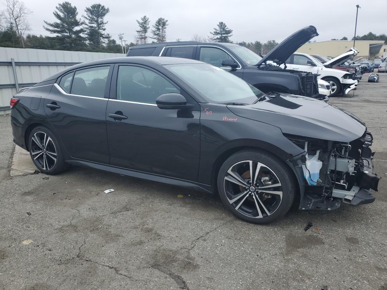 2022 NISSAN SENTRA SR VIN:3N1AB8DV5NY305299