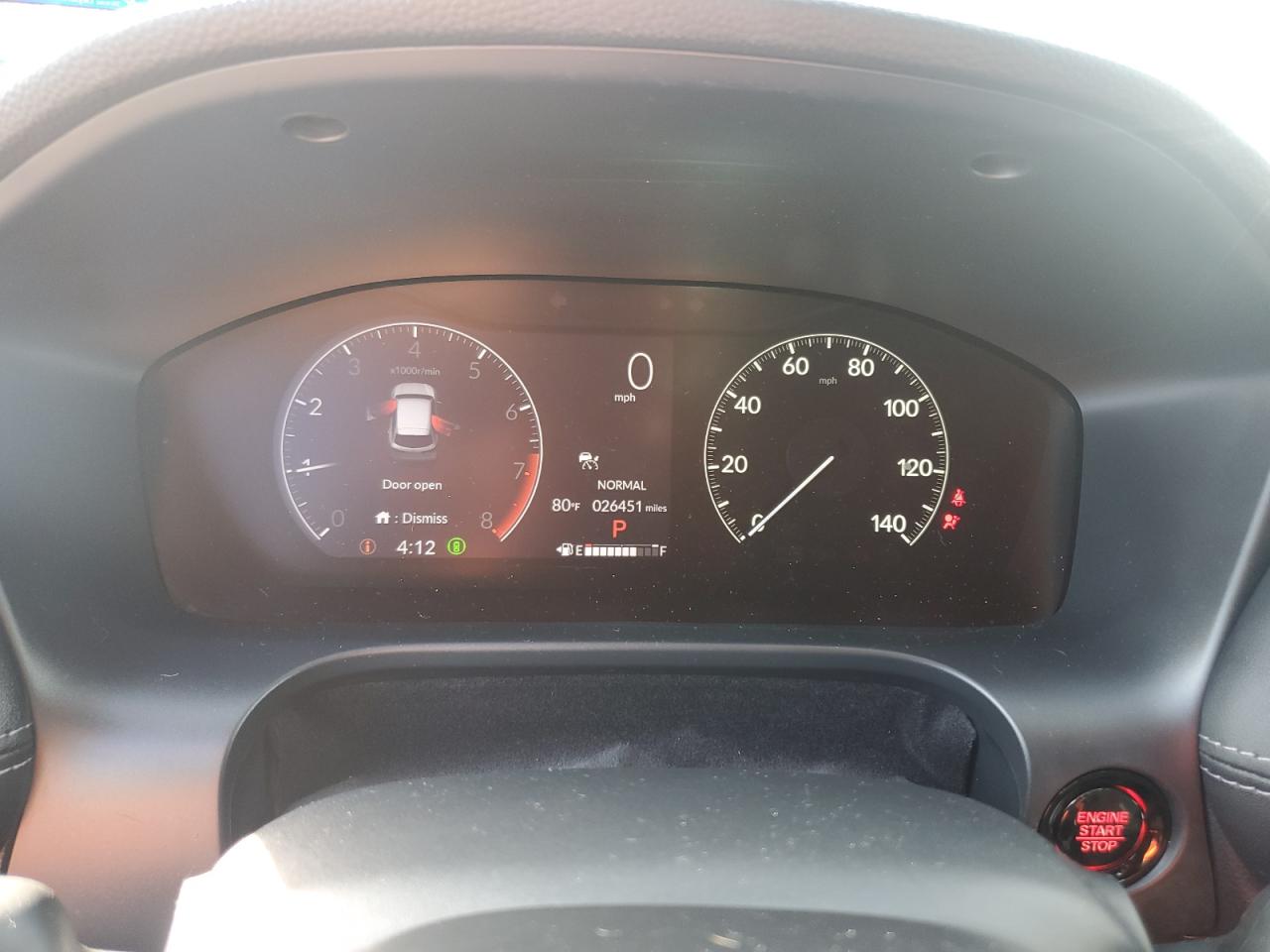 2023 HONDA HR-V EXL VIN:3CZRZ1H79PM736750