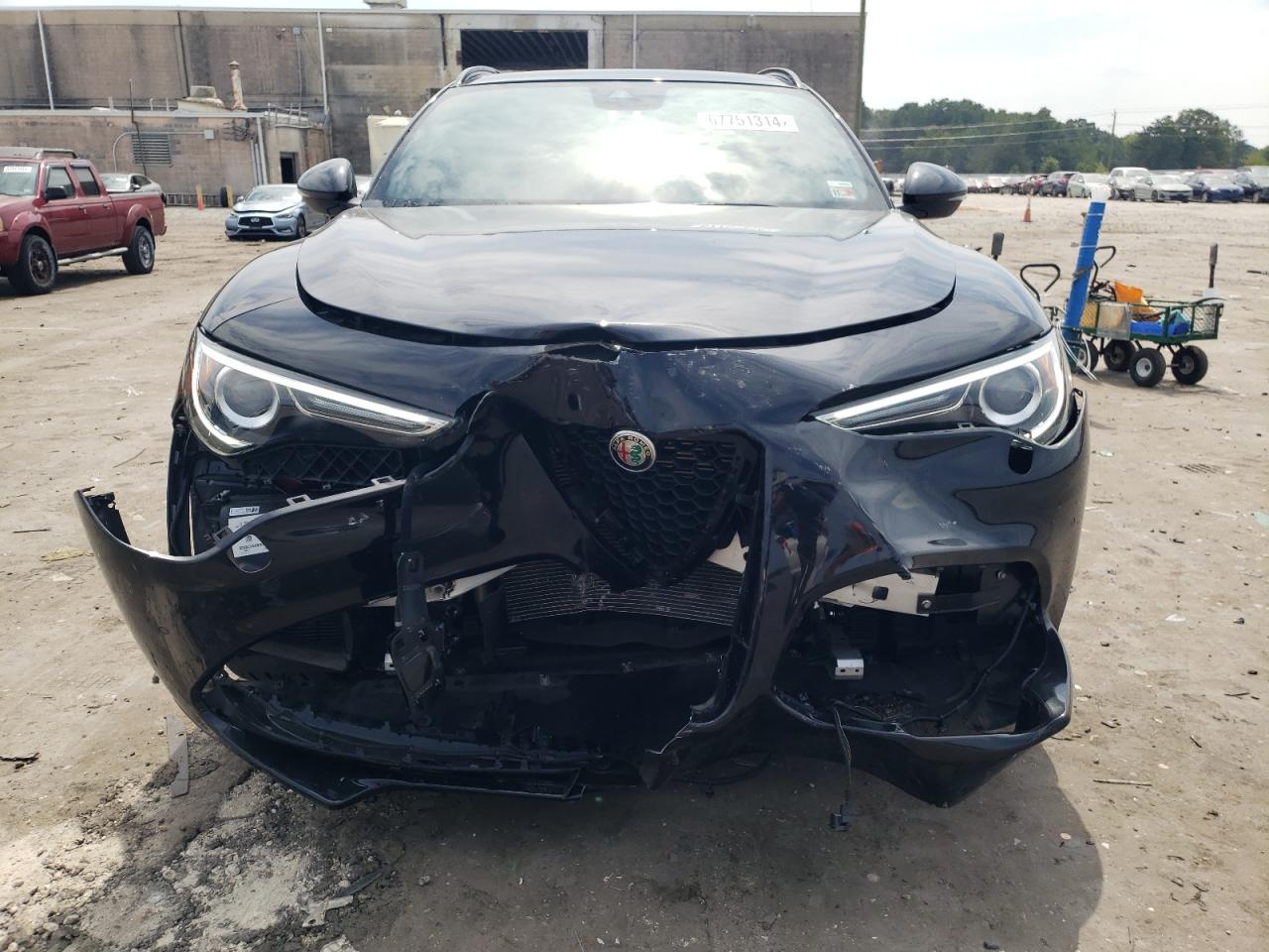 2023 ALFA ROMEO STELVIO TI VIN:ZASPAKBN7P7D57202