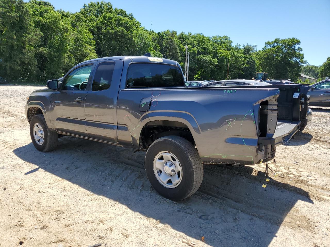 2022 TOYOTA TACOMA ACCESS CAB VIN:3TYSX5EN3NT015042