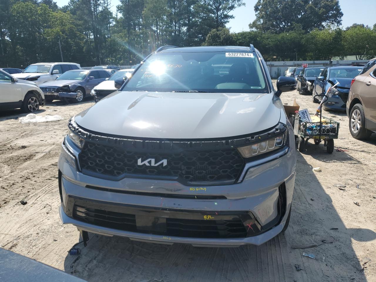 2023 KIA SORENTO EX VIN:5XYRH4LF8PG205240