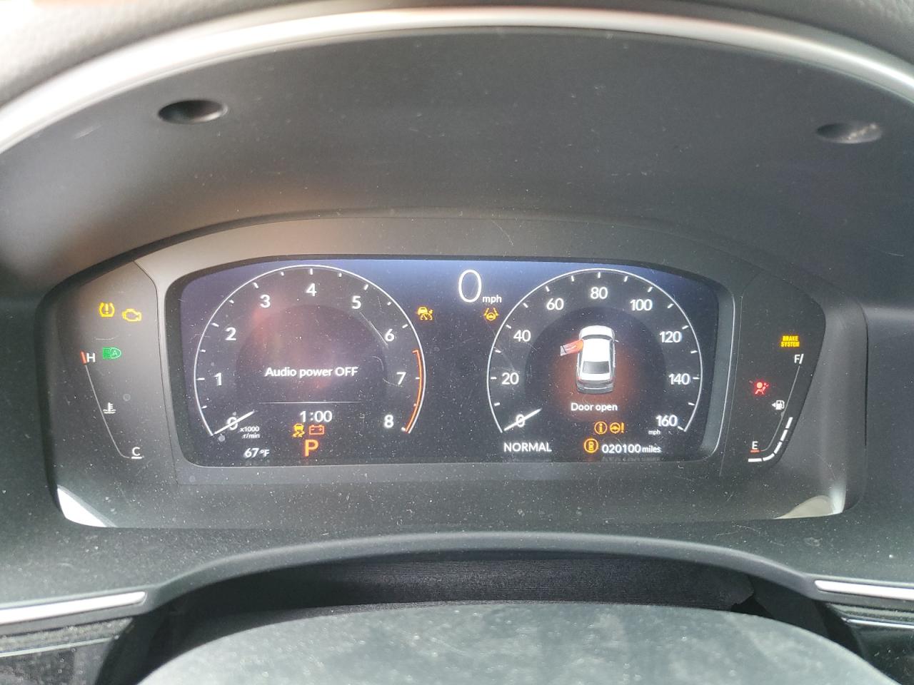 2022 HONDA CIVIC TOURING VIN:2HGFE1F92NH323879