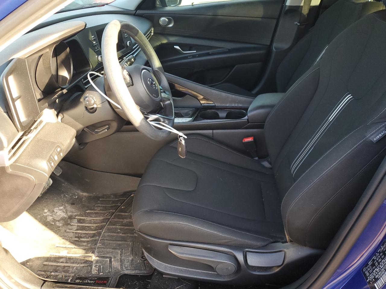 2022 HYUNDAI ELANTRA BLUE VIN:KMHLM4AJ5NU020661