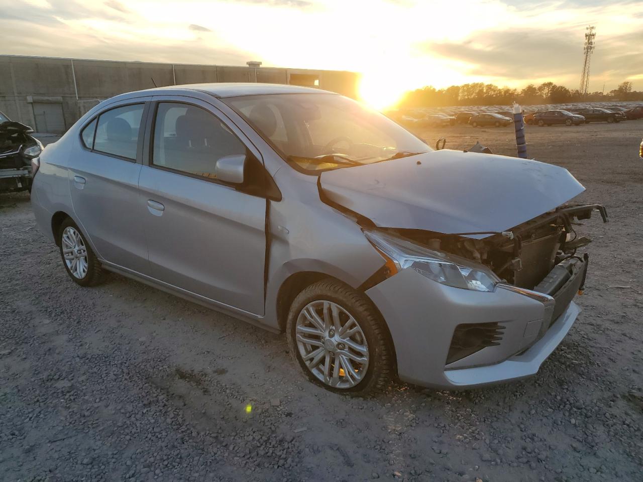 2022 MITSUBISHI MIRAGE G4 ES VIN:ML32FUFJ6NHF02136