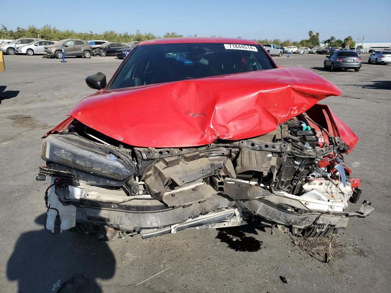 2022 HONDA CIVIC SPORT VIN:2HGFE2F56NH591014