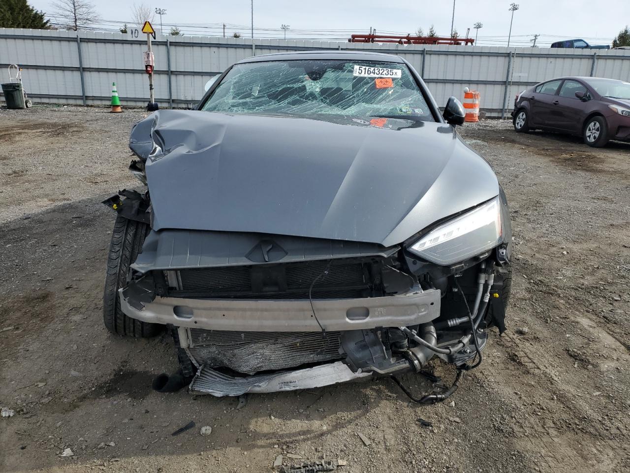 2022 AUDI A5 PREMIUM PLUS 45 VIN:WAUFACF50NA024891