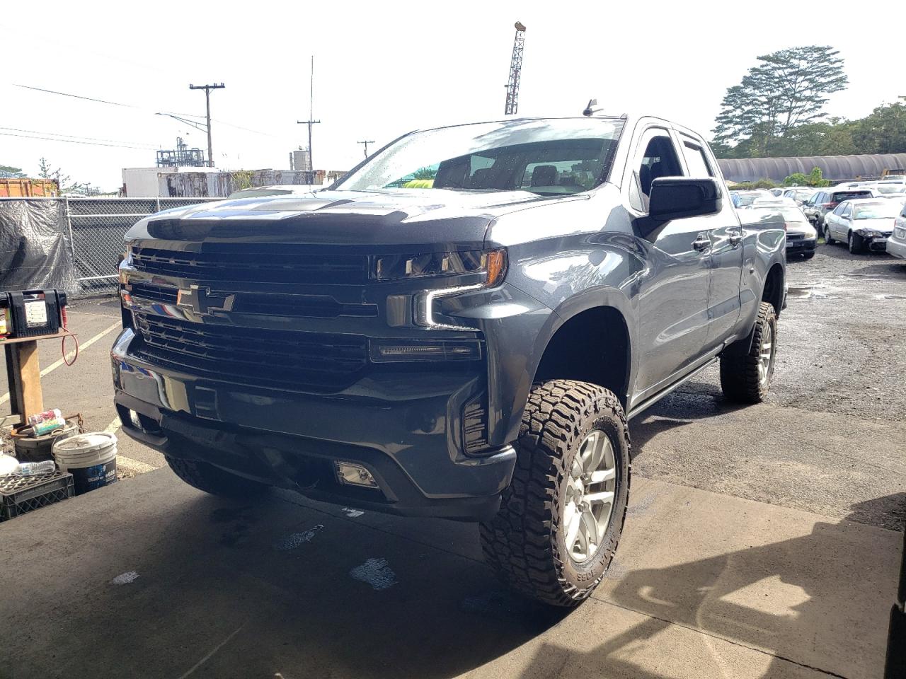 2022 CHEVROLET SILVERADO LTD K1500 RST VIN:1GCRYEED0NZ203188