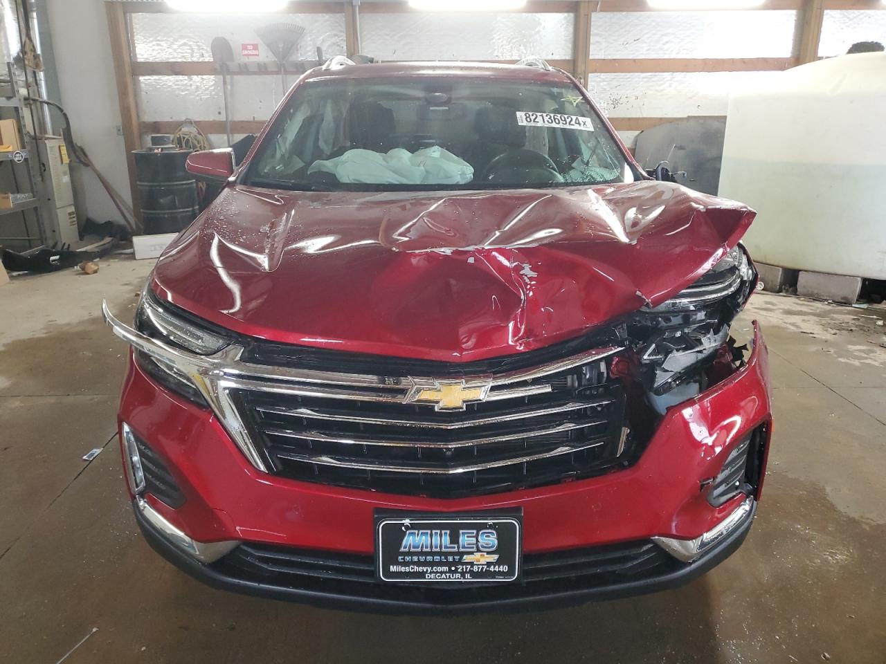 2023 CHEVROLET EQUINOX PREMIER VIN:3GNAXNEG7PL191679