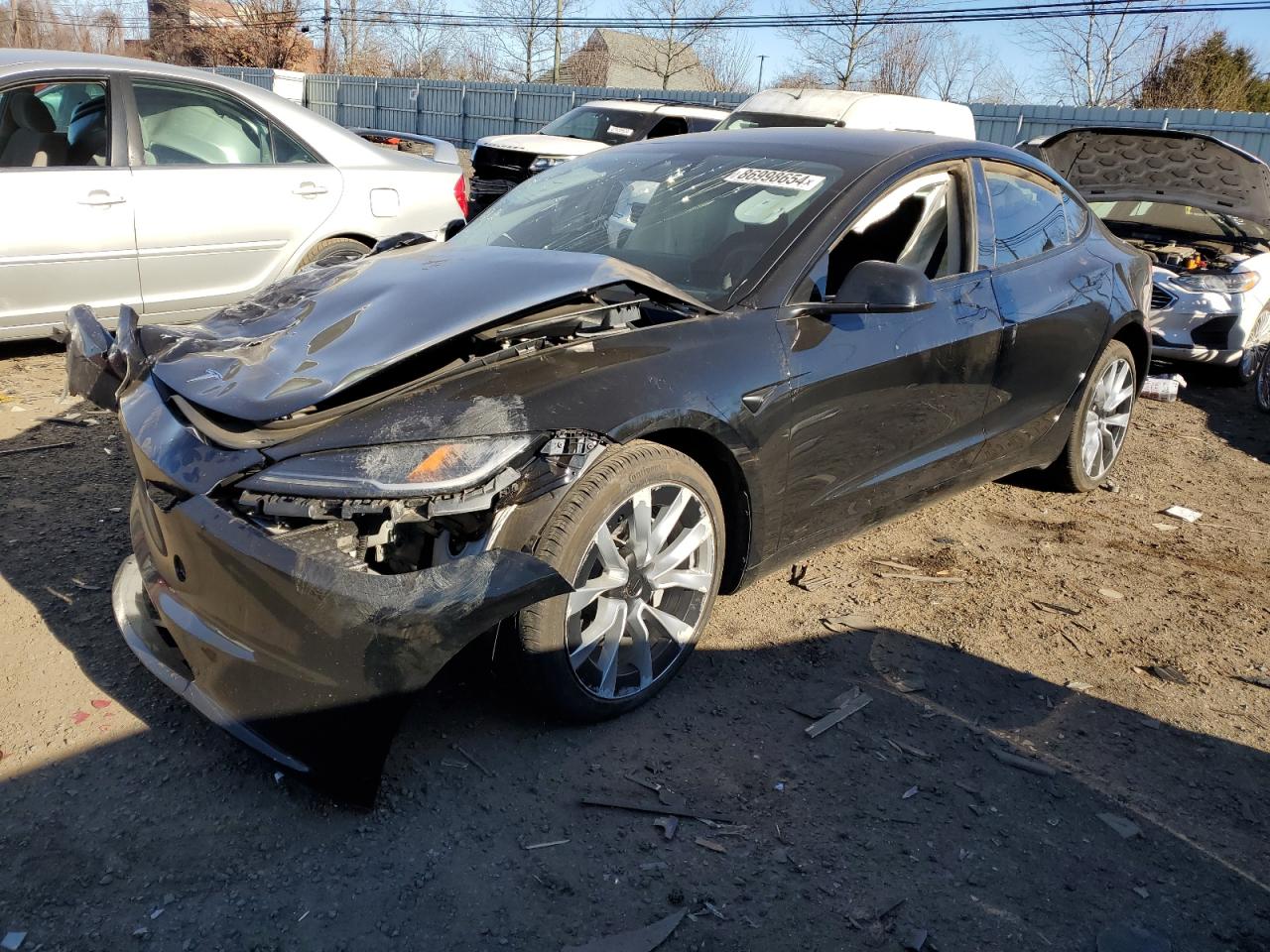 2024 TESLA MODEL 3  VIN:5YJ3E1EB9RF735041