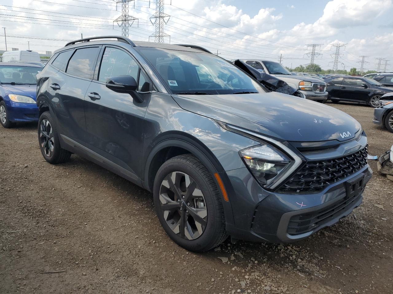 2023 KIA SPORTAGE X LINE VIN:5XYK6CAF1PG129557
