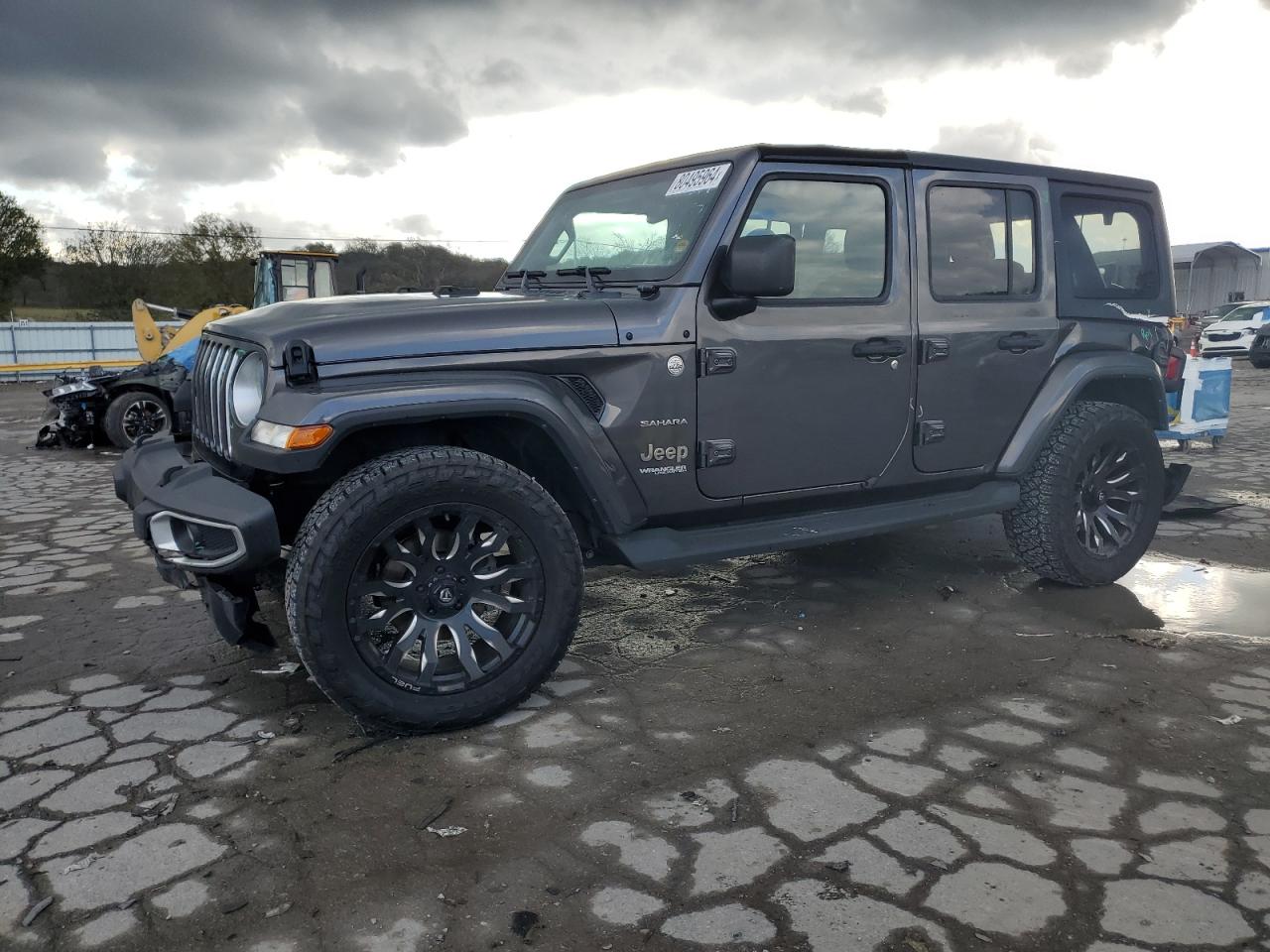 2022 JEEP WRANGLER UNLIMITED SAHARA VIN:1C4HJXEG9NW269598