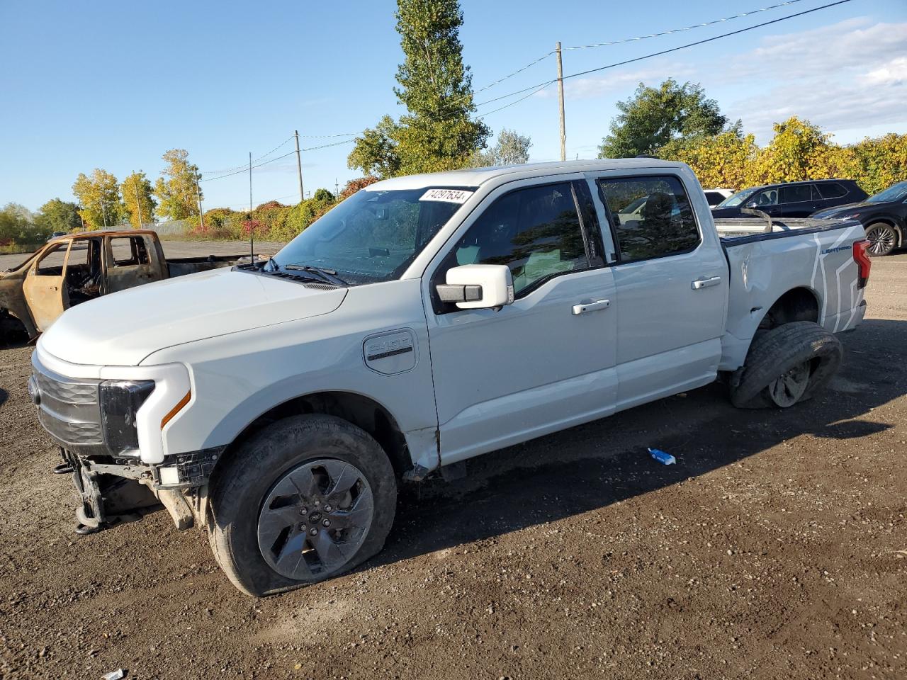 2023 FORD F150 LIGHTNING PRO VIN:1FT6W1EV0PWG38145