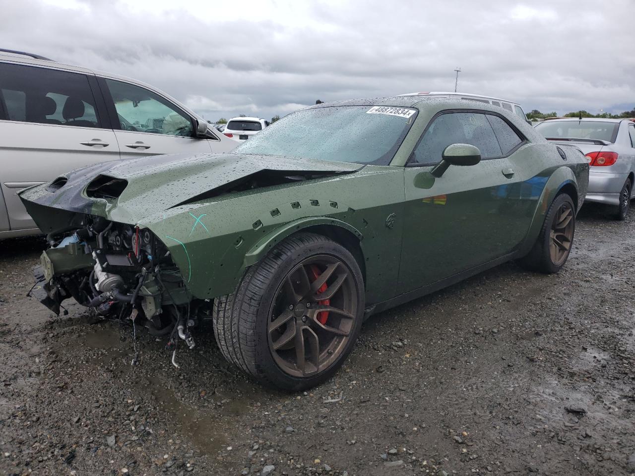 2023 DODGE CHALLENGER SRT HELLCAT REDEYE VIN:2C3CDZL95PH586060