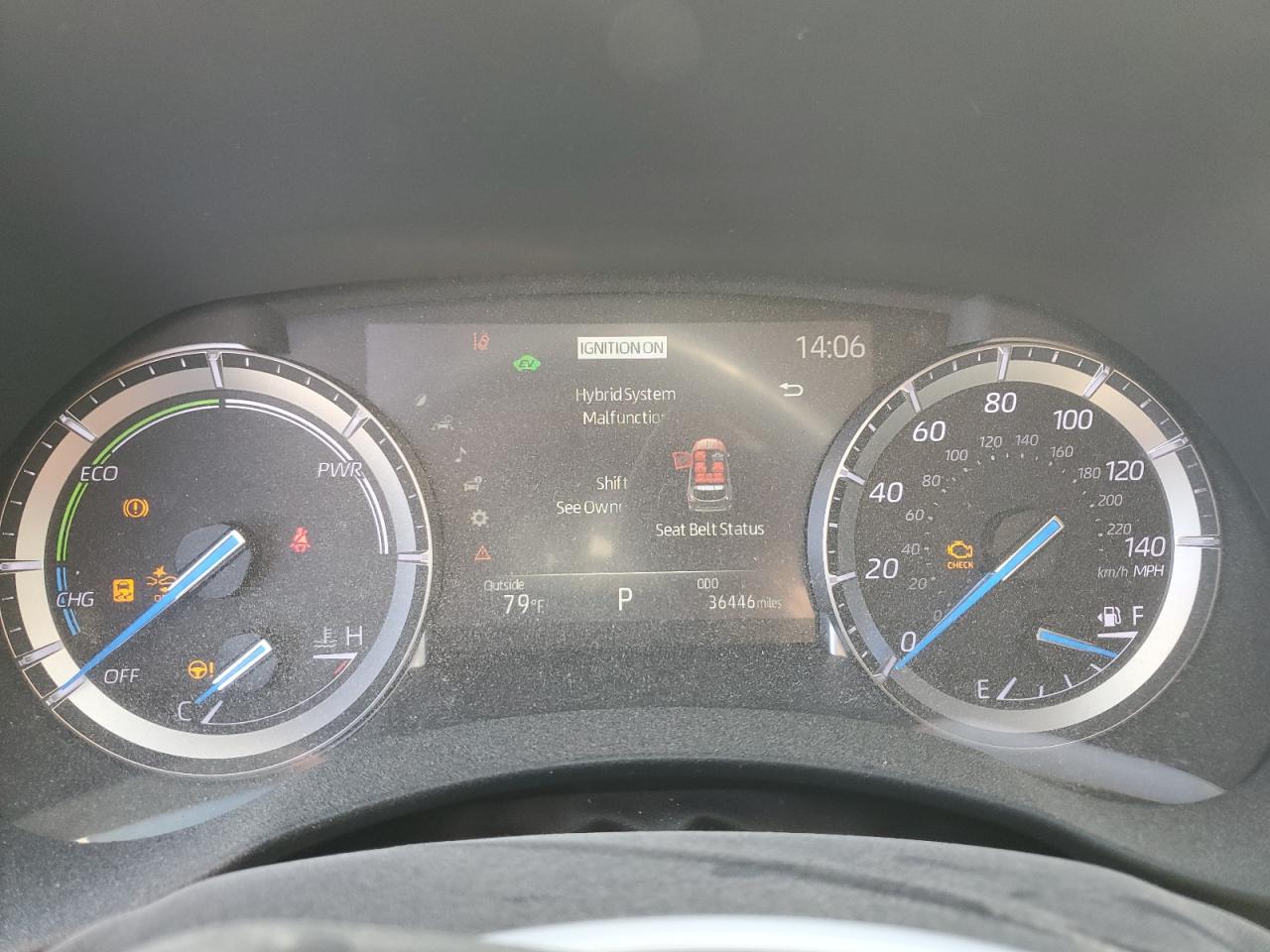 2022 TOYOTA HIGHLANDER HYBRID XLE VIN:5TDGARAH6NS514993