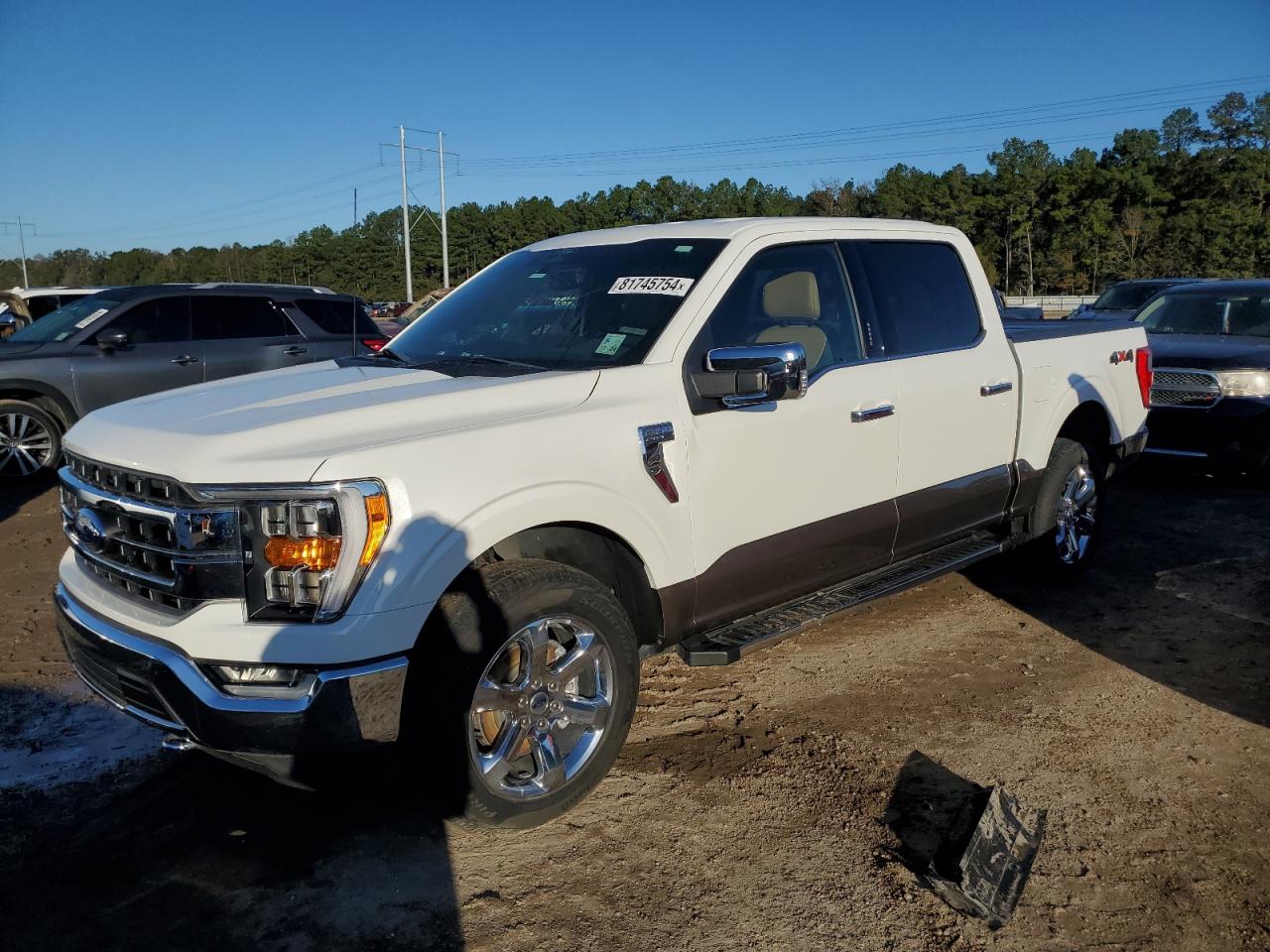 2022 FORD F150 SUPERCREW VIN:1FTFW1E56NFB94573