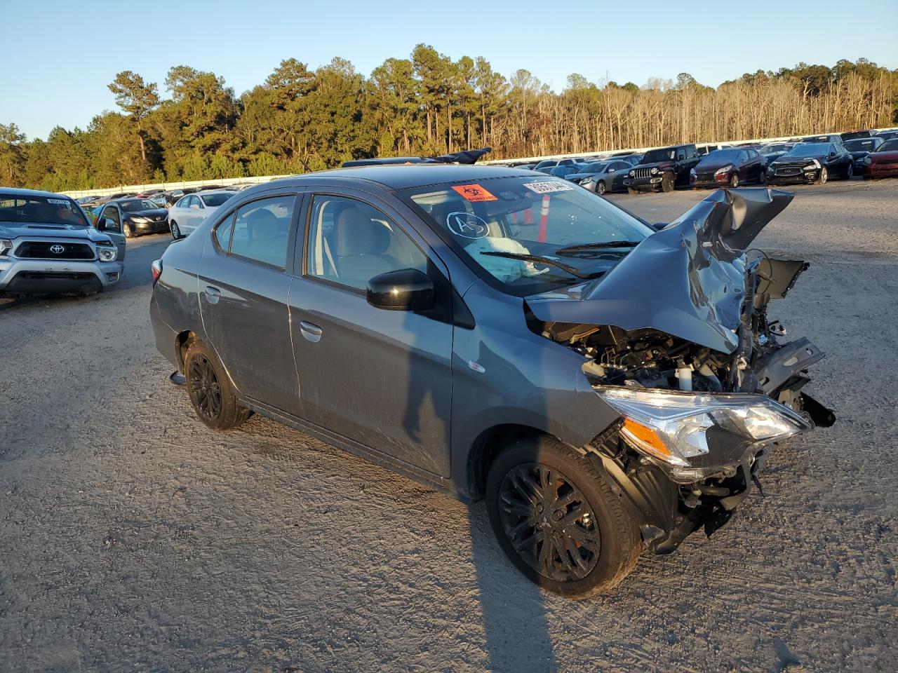 2023 MITSUBISHI MIRAGE G4 ES VIN:ML32FUFJ5PHF06309