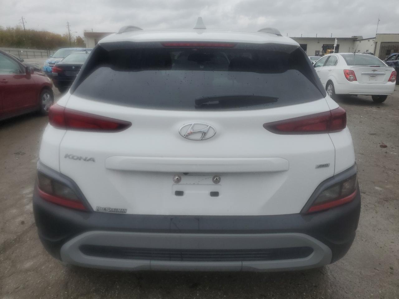 2022 HYUNDAI KONA SEL VIN:KM8K3CAB6NU840734