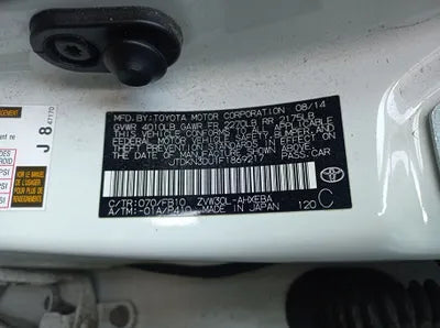 2015 Toyota Prius JTDKN3DU1F1869217 VIN:JTDKN3DU1F1869217