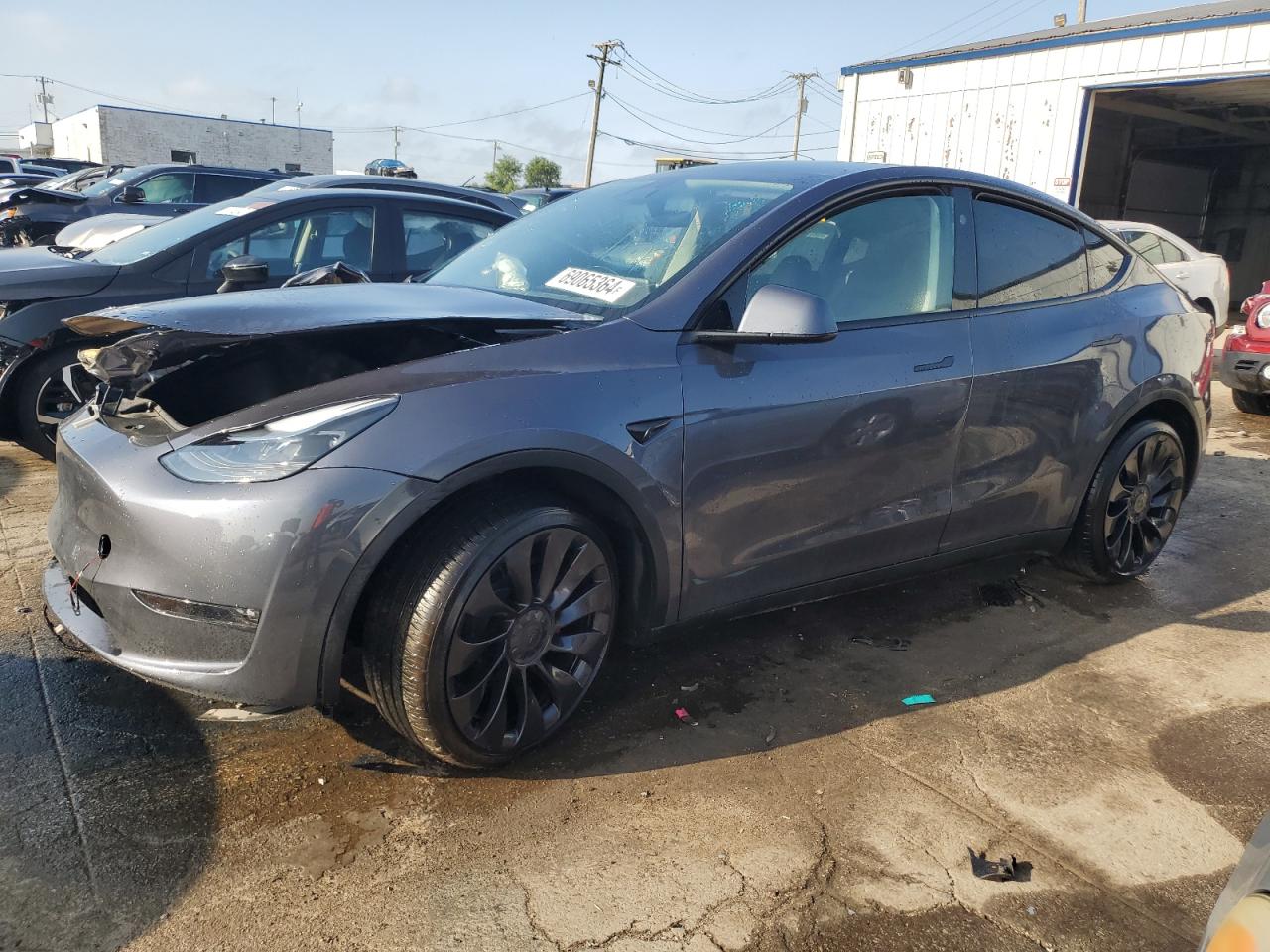 2023 TESLA MODEL Y  VIN:7SAYGDEF4PF917833