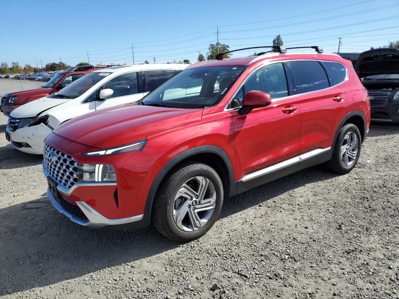 2022 HYUNDAI SANTA FE SEL VIN:5NMS24AJ2NH442741