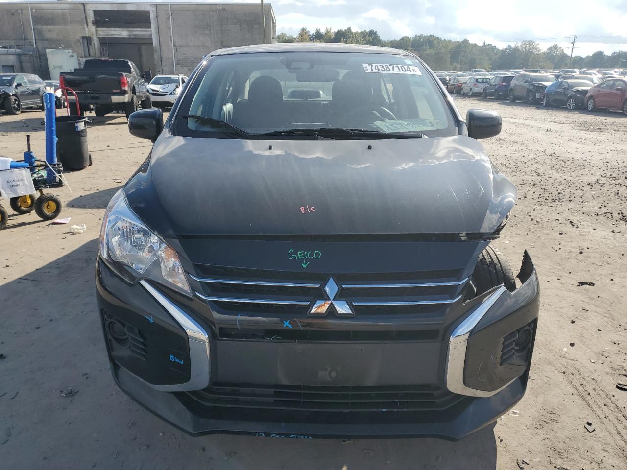 2022 MITSUBISHI MIRAGE G4 ES VIN:ML32FUFJ2NHF03641