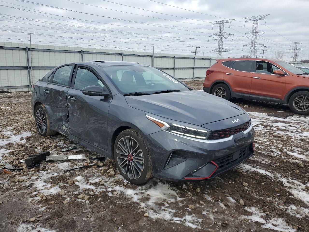 2023 KIA FORTE GT VIN:3KPF44ACXPE679923