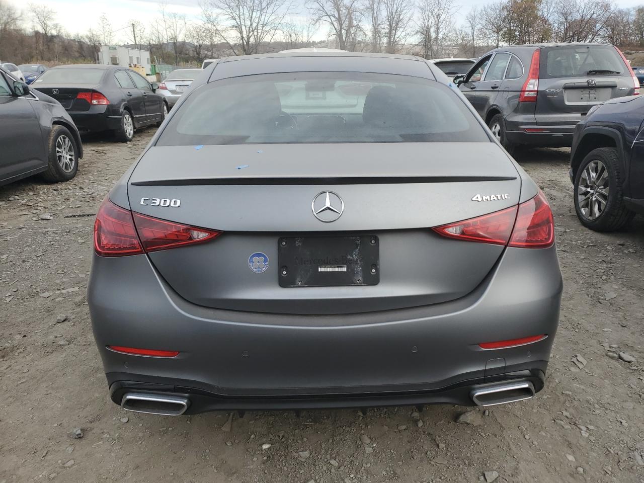 2022 MERCEDES-BENZ C 300 4MATIC VIN:W1KAF4HB0NR048123