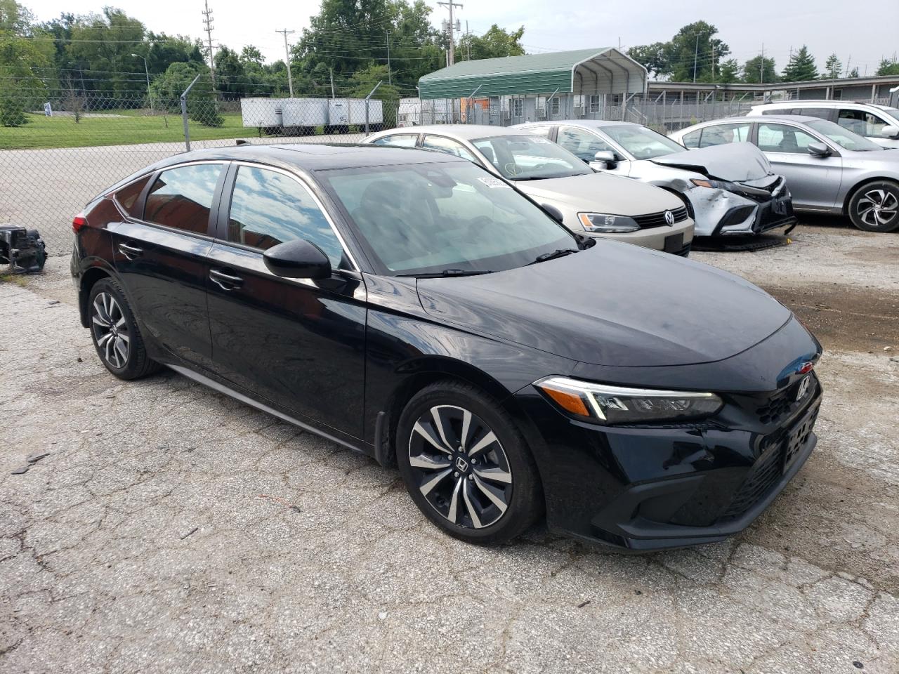 2022 HONDA CIVIC EXL VIN:19XFL1H71NE015663
