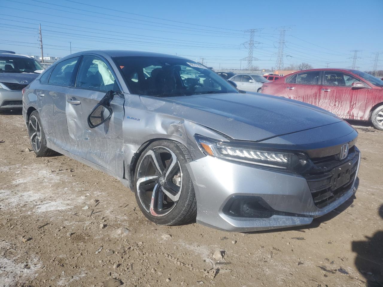 2022 HONDA ACCORD HYBRID SPORT VIN:1HGCV3F23NA011974