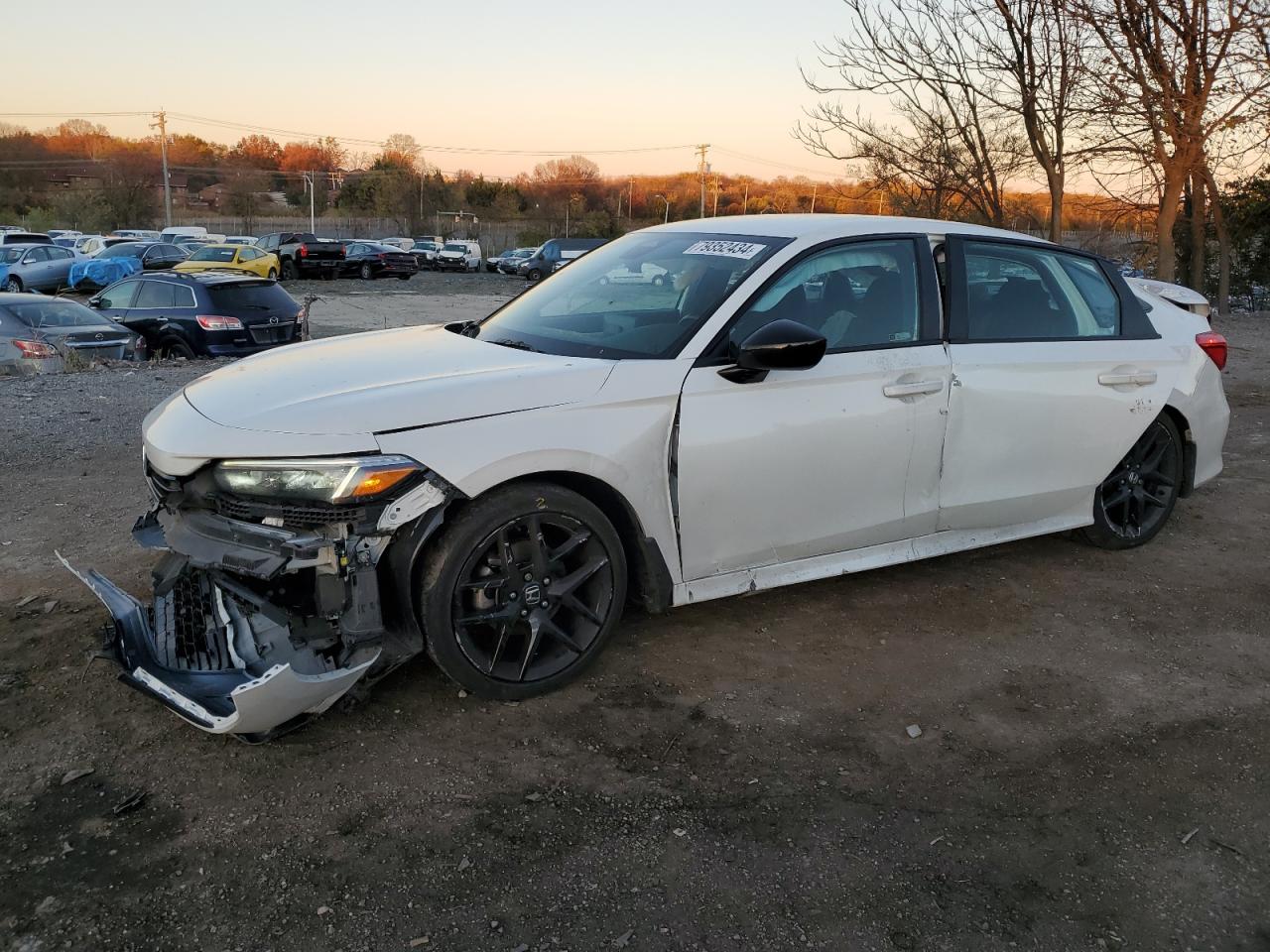 2022 HONDA CIVIC SPORT VIN:2HGFE2F54NH564829