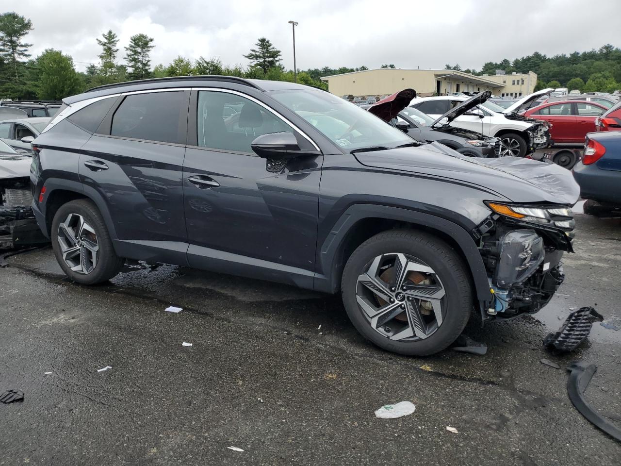 2022 HYUNDAI TUCSON SEL VIN:5NMJFCAE0NH008797