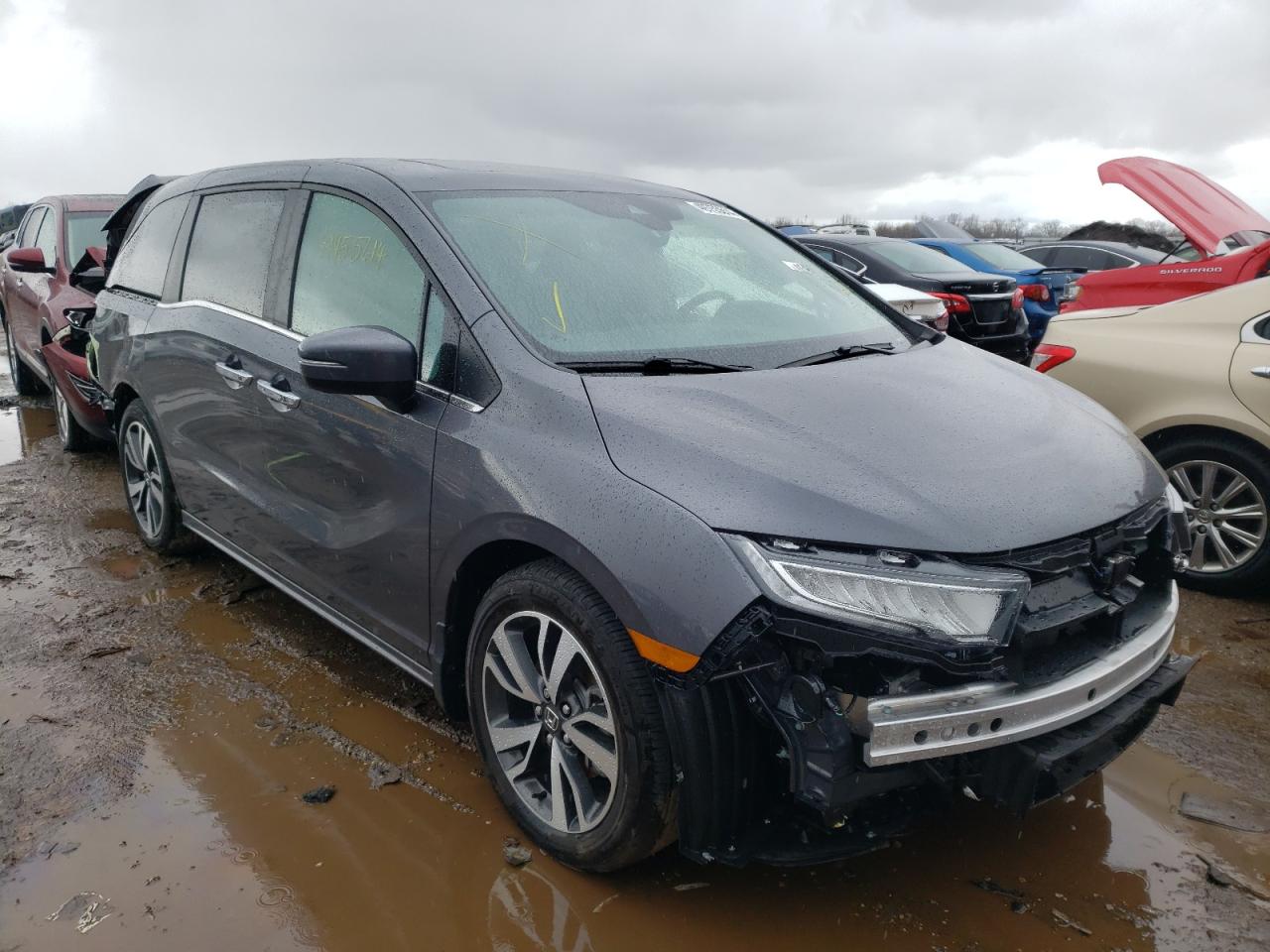 2023 HONDA ODYSSEY TOURING VIN:5FNRL6H87PB078248