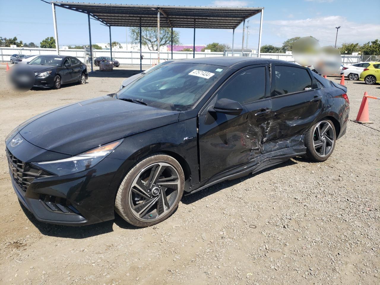 2023 HYUNDAI ELANTRA N LINE VIN:KMHLR4AF4PU473377