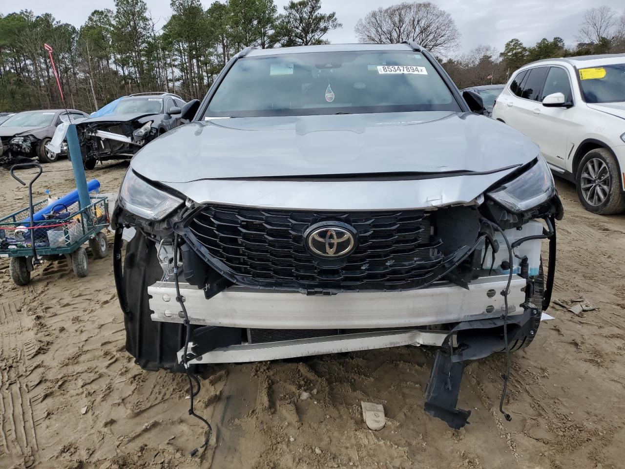 2022 TOYOTA HIGHLANDER XSE VIN:5TDLZRBH1NS238146