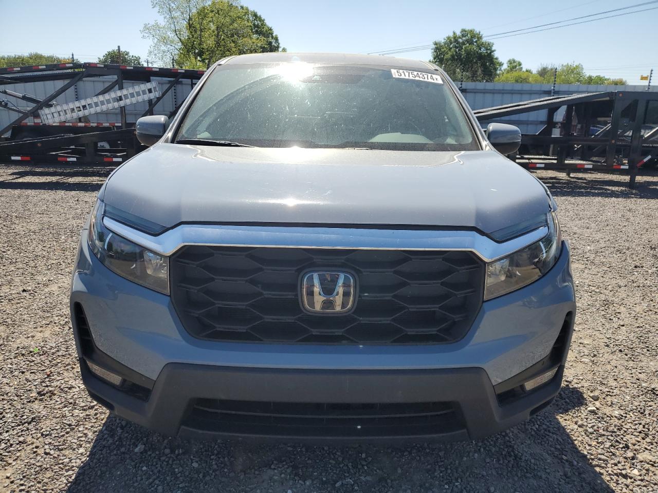 2022 HONDA PASSPORT EXL VIN:5FNYF7H50NB002821