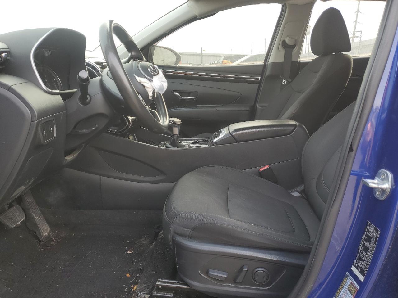 2022 HYUNDAI TUCSON SEL VIN:5NMJB3AE3NH085059