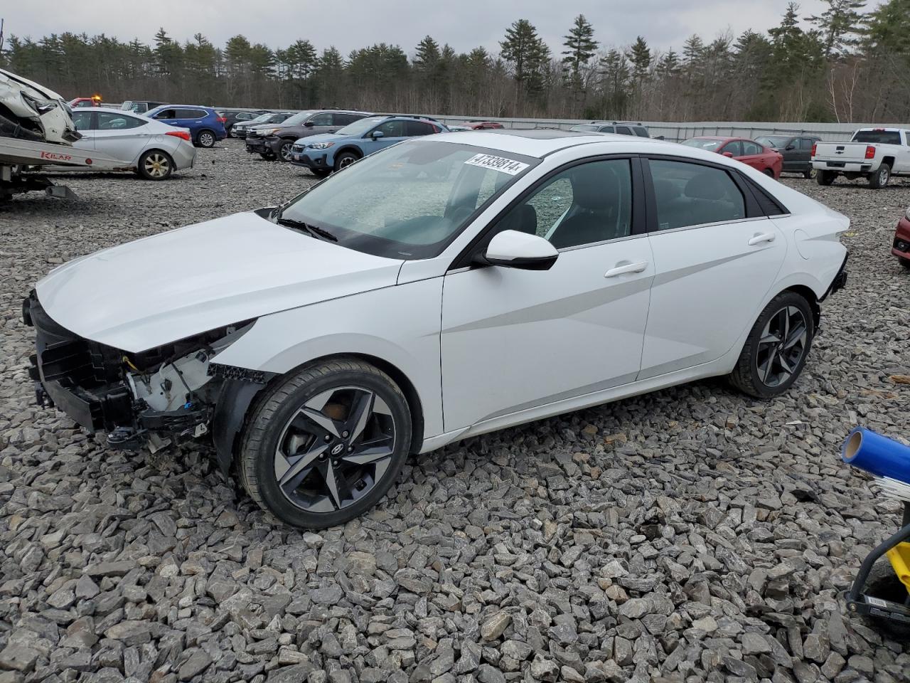 2022 HYUNDAI ELANTRA LIMITED VIN:5NPLP4AG0NH064982