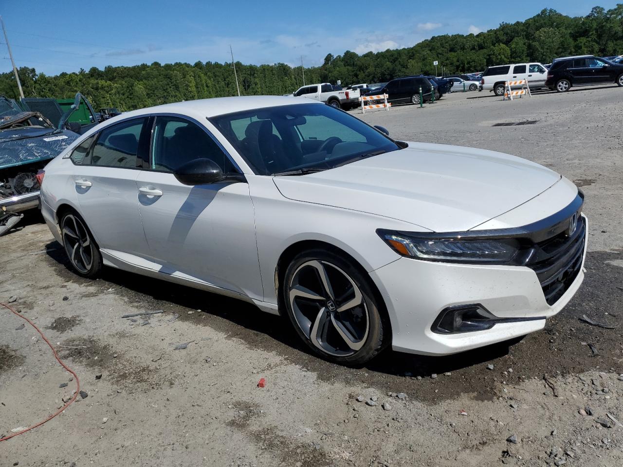 2022 HONDA ACCORD SPORT VIN:1HGCV1F32NA076666