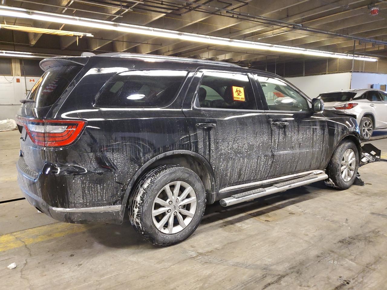 2022 DODGE DURANGO SXT VIN:1C4RDJAG7NC187966