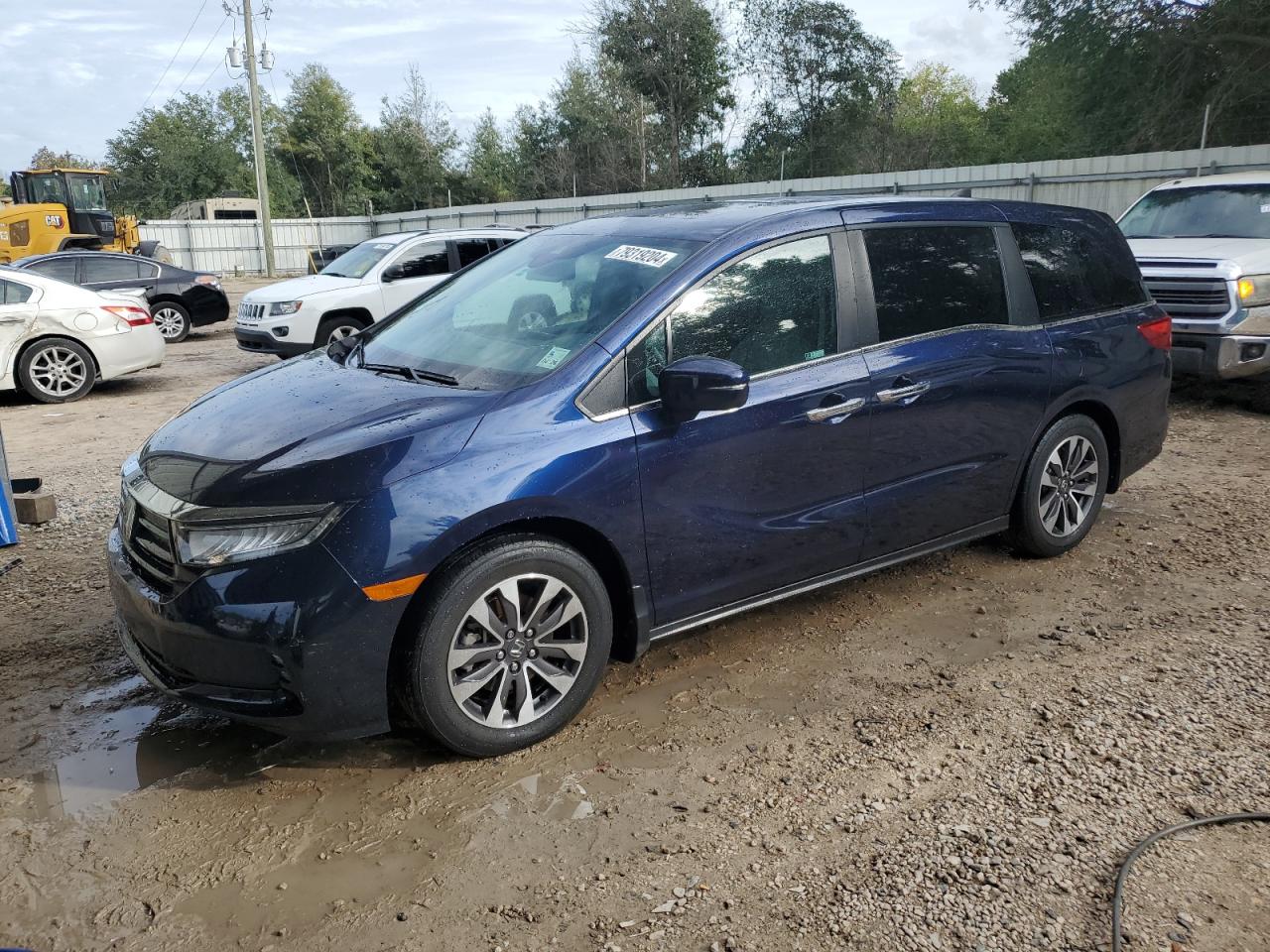 2022 HONDA ODYSSEY EXL VIN:5FNRL6H75NB007909
