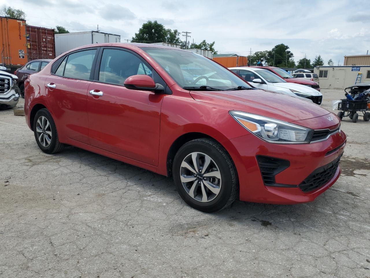 2022 KIA RIO LX VIN:3KPA24AD6NE431898