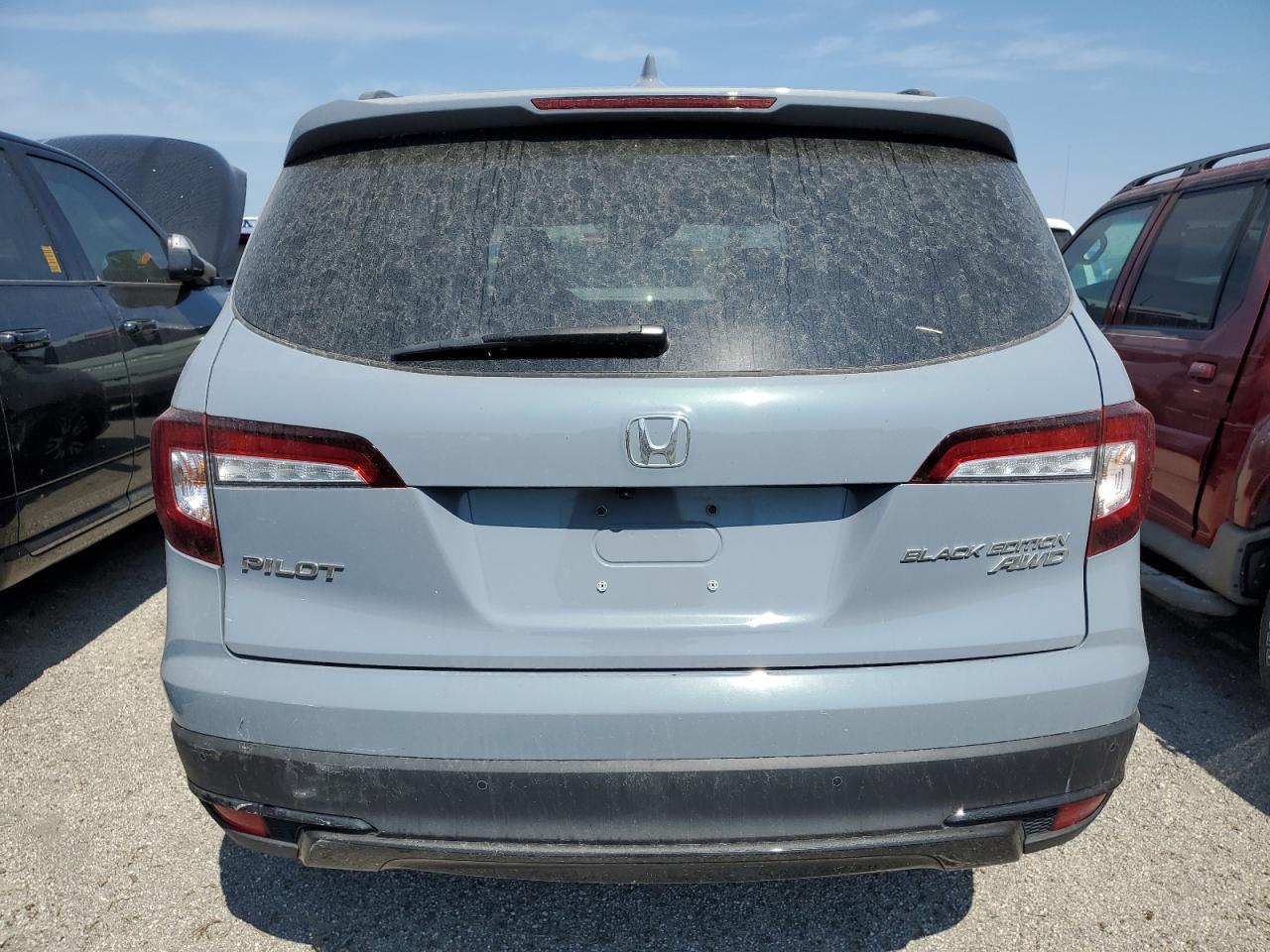 2022 HONDA PILOT BLACK VIN:5FNYF6H77NB032538