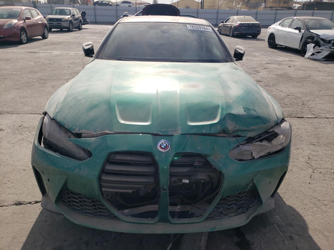 2023 BMW M4 COMPETITION VIN:WBS33AZ03PCL91837