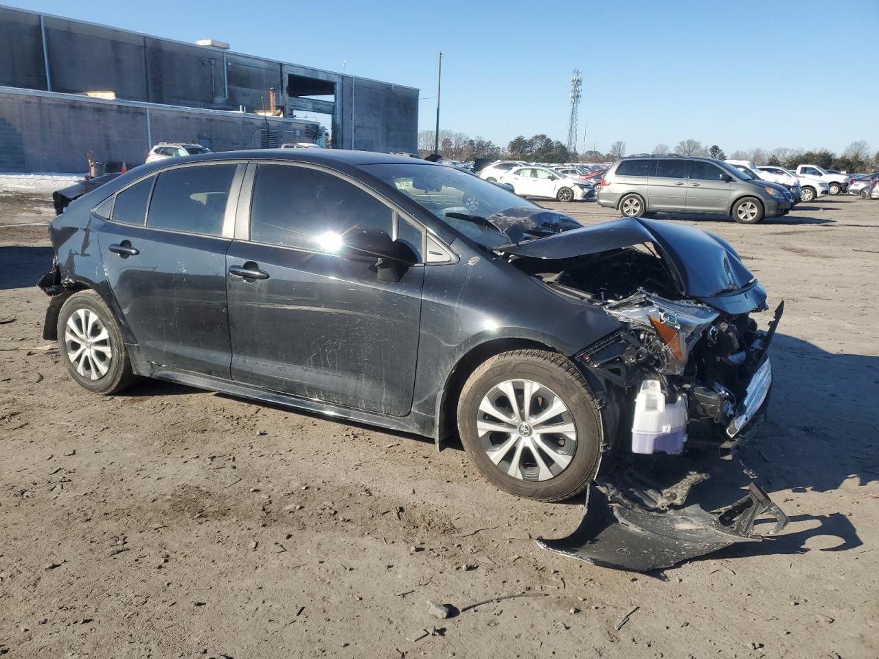 2022 TOYOTA COROLLA LE VIN:JTDEAMDE8NJ061601