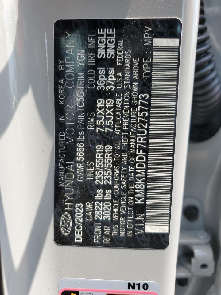 2024 HYUNDAI IONIQ 5 SE VIN:KM8KMDDF7RU275773