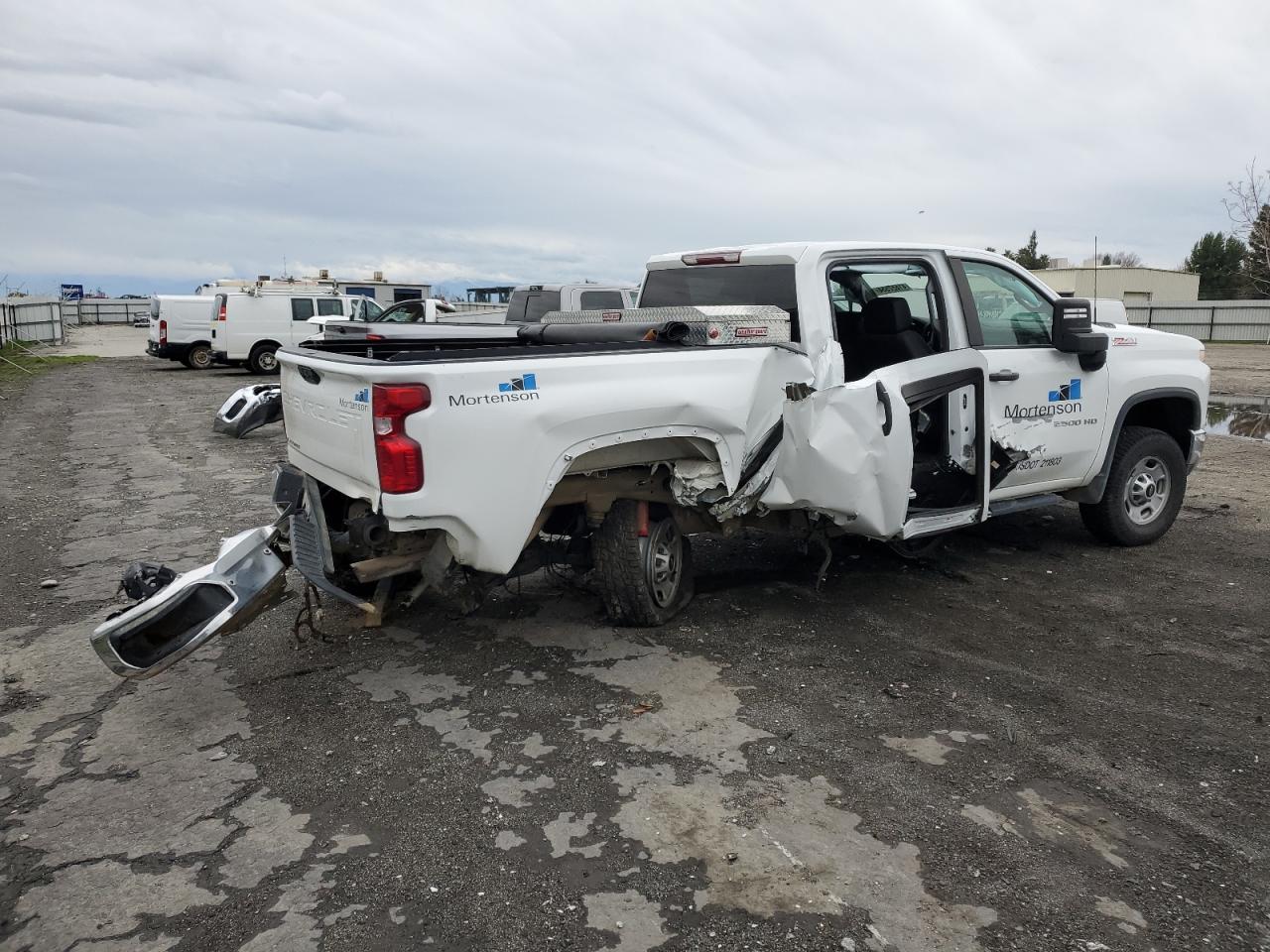 2022 CHEVROLET SILVERADO K2500 HEAVY DUTY VIN:2GC1YLE78N1208000