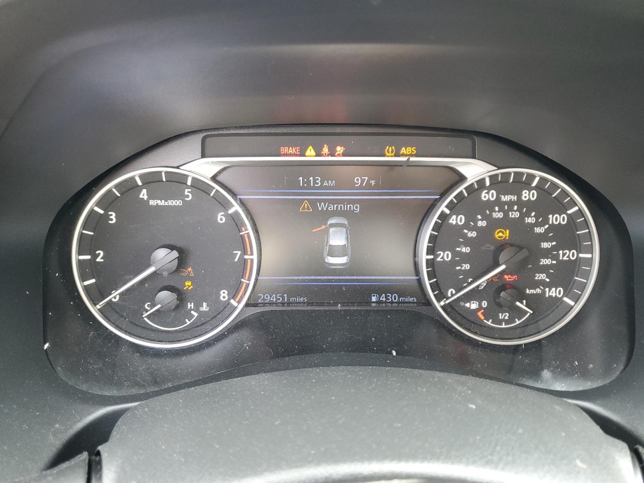 2022 NISSAN ALTIMA SV VIN:1N4BL4DV3NN380884