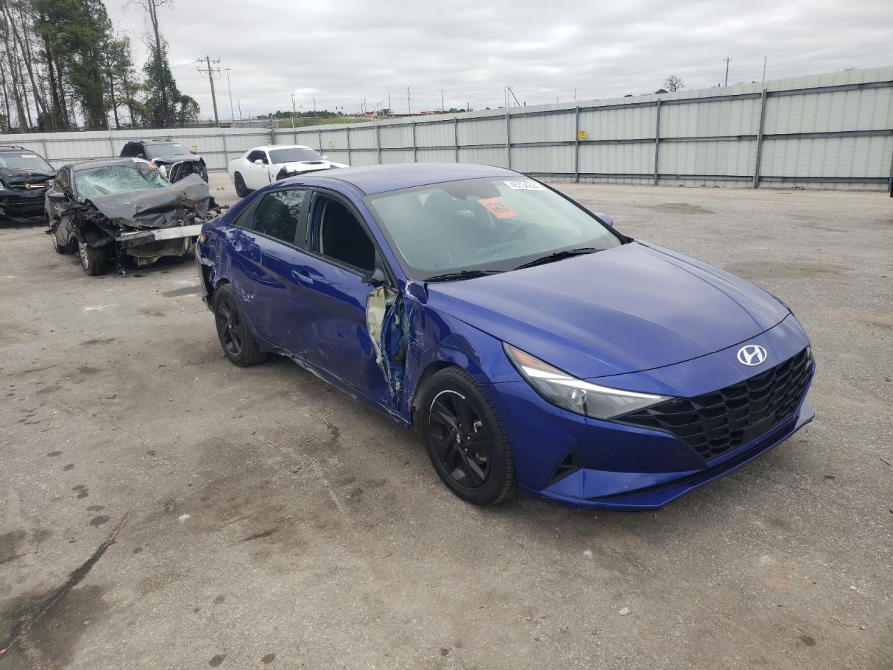2022 HYUNDAI ELANTRA SEL VIN:KMHLS4AG1NU217160