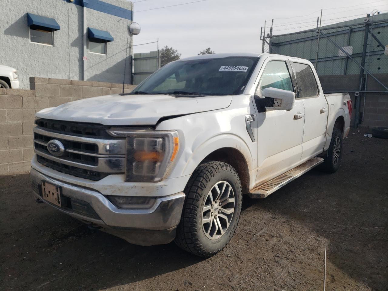 2022 FORD F150 SUPERCREW VIN:1FTFW1ED3NFC45454